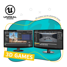 Unreal Engine 4. Игровой движок - КИБЕРшкола программирования для детей, компьютерные курсы для школьников, начинающих и подростков - KIBERone г. Махачкала