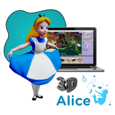 Alice 3d - КИБЕРшкола программирования для детей, компьютерные курсы для школьников, начинающих и подростков - KIBERone г. Махачкала