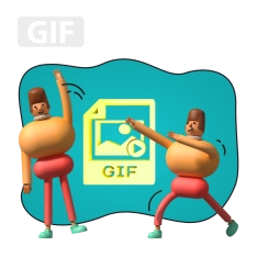 Gif-анимация - КИБЕРшкола программирования для детей, компьютерные курсы для школьников, начинающих и подростков - KIBERone г. Махачкала