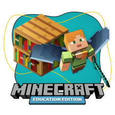 Minecraft Education - КИБЕРшкола программирования для детей, компьютерные курсы для школьников, начинающих и подростков - KIBERone г. Махачкала