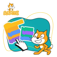Scratch. Продвинутый уровень – создаём игры, как маленькие разработчики! - КИБЕРшкола программирования для детей, компьютерные курсы для школьников, начинающих и подростков - KIBERone г. Махачкала