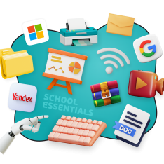 Цифровая база для школьника - КИБЕРшкола программирования для детей, компьютерные курсы для школьников, начинающих и подростков - KIBERone г. Махачкала