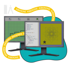 Исполнители чертежник и черепашка - КИБЕРшкола программирования для детей, компьютерные курсы для школьников, начинающих и подростков - KIBERone г. Махачкала