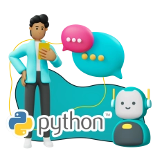 Умный чат-бот на Python на Telegram - КИБЕРшкола программирования для детей, компьютерные курсы для школьников, начинающих и подростков - KIBERone г. Махачкала