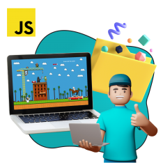 Программирование на JavaScript. Учимся создавать игры! - КИБЕРшкола программирования для детей, компьютерные курсы для школьников, начинающих и подростков - KIBERone г. Махачкала