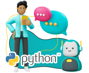 Умный чат-бот на Python - Школа программирования для детей, компьютерные курсы для школьников, начинающих и подростков - KIBERone г. Махачкала