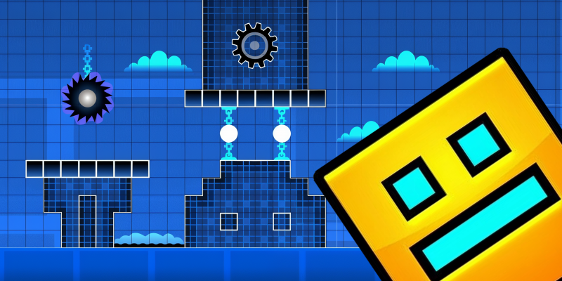 Свой Geometry Dash: создаём игру из детства родителей - КИБЕРшкола программирования для детей, компьютерные курсы для школьников, начинающих и подростков - KIBERone г. Махачкала